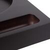 Wood Black Tray Signum With Star Kettle